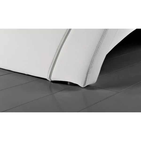 CONCEPT USINE Lit Design Paddington 160x200cm – Cadre De Lit LED En Simili Cuir magasin en ligne 5