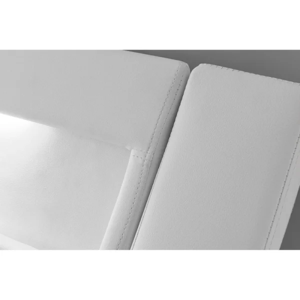 CONCEPT USINE Lit Design Paddington 160x200cm – Cadre De Lit LED En Simili Cuir magasin en ligne 6