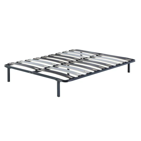 site officiel King Of Dreams Patrick – Solide Et Confortable Sommier Cadre A Lattes + Pieds 180×200… 1