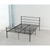 magasins pour King Of Dreams Cadre De Lit Pour Matelas 90×190 Cm En Metal Moderne + Solide Sommier … 16