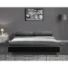 King Of Dreams Gregory – Solide Et Confortable Sommier Tapissier Marron + Pieds En 20… luxe soldes 16