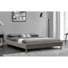 King Of Dreams Gregory – Solide Et Confortable Sommier Tapissier Gris + Pieds En 20 C… soldes 16