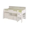 Dernières Nouveautés BUT Lit Combiné 90×200 Cm SWAN Sommier Inclus Blanc 19