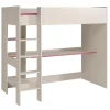 marque pas cher BUT Lit Mezzanine 90×200 Cm BILLY Avec Bureau Et étagères De Rangement B… 8