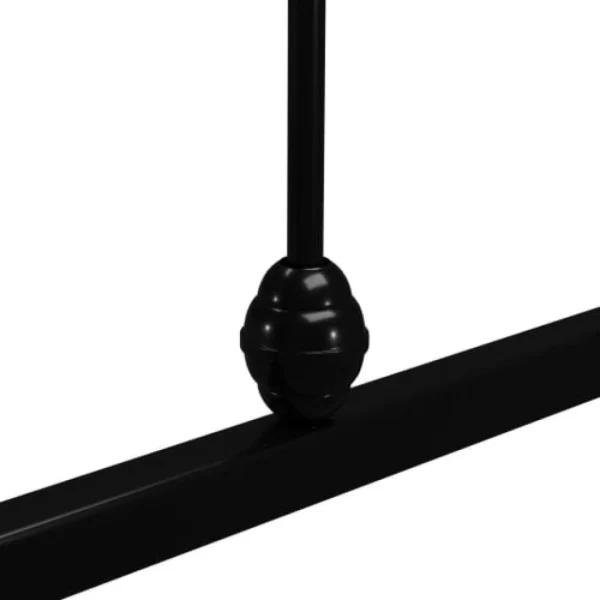 VIDAXL 284503 Structure De Lit 180x200cm Trè Confortable Metal Noir livraison la plus rapide 6