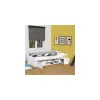 Marque Generique Lit TESS 90×190 + Chevet + étagère + Rangement / Blanc Retour Facile et Gratuit 5