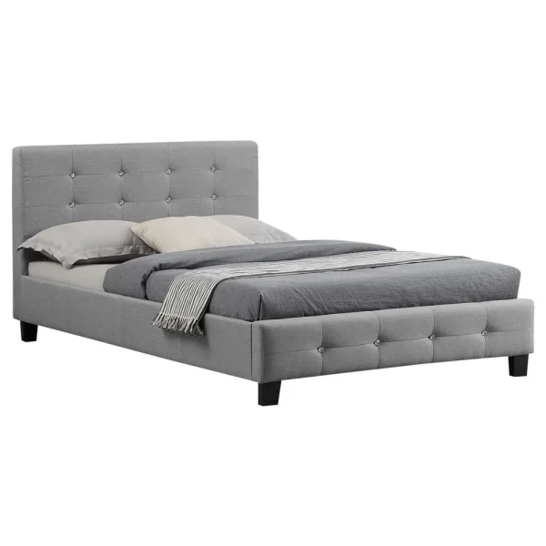 IDIMEX Lit Simple Pour Adulte JOLIEN Avec Sommier 120×190 Cm 1 Place Et Demi,… à prix réduits 1