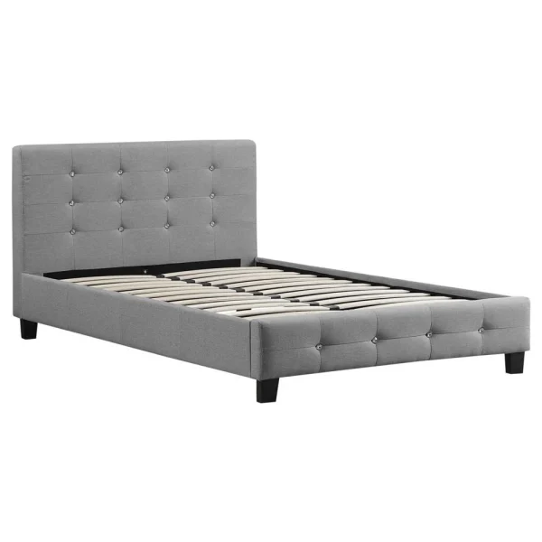 IDIMEX Lit Simple Pour Adulte JOLIEN Avec Sommier 120×190 Cm 1 Place Et Demi,… à prix réduits 4