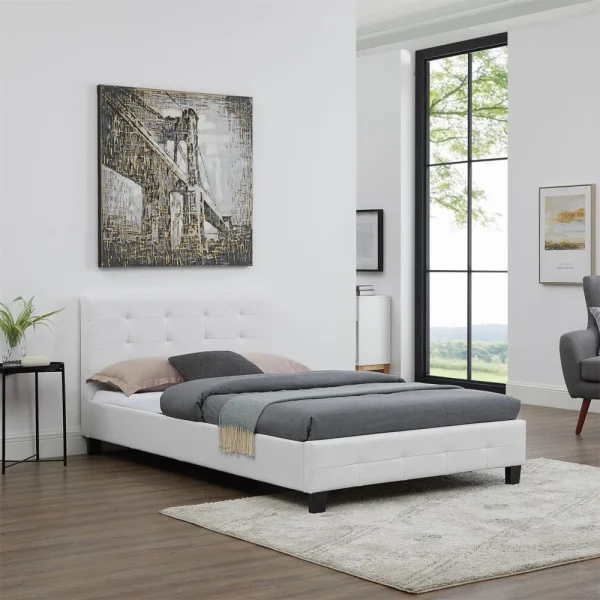 le grand escompte IDIMEX Lit Simple Pour Adulte MARLON Avec Sommier 120×190 Cm 1 Place Et Demi/… 3