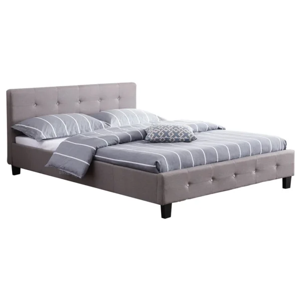 boutiqued pas cher IDIMEX Lit Double Pour Adulte JOSY Avec Sommier 140×190 Cm 2 Places / 2 Perso… 1
