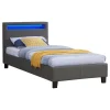IDIMEX Lit Simple Pour Adulte Ou Enfant LUCENO Avec Sommier 90×190 Cm 1 Place… bas prix 16