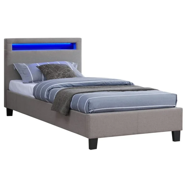 IDIMEX Lit Simple Pour Adulte Ou Enfant MOLINA Avec Sommier 90×190 Cm 1 Place… france 1