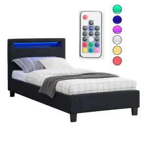 IDIMEX Lit Simple Pour Adulte Ou Enfant MOLINA Avec Sommier 90×190 Cm 1 Place… pas cher marque 10