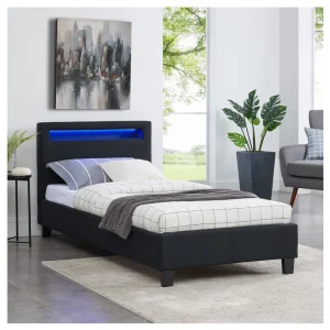 IDIMEX Lit Simple Pour Adulte Ou Enfant MOLINA Avec Sommier 90×190 Cm 1 Place… pas cher marque 12