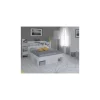 SANS MARQUE Chicago Ensemble Lit Adulte 140×190/200 Cm + Rangement Avec Liseuse Le… offre spéciale 17