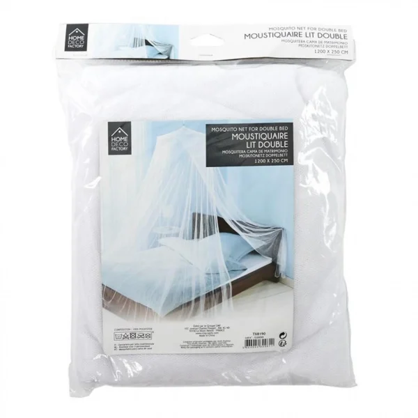 Paris Prix Ciel De Lit Double Moustiquaire 720cm Blanc Large choix en ligne 3