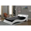 CONCEPT USINE Lit Design Paddington 160x200cm – Cadre De Lit LED En Simili Cuir magasin en ligne 17