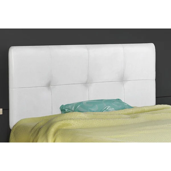 Pas Cher soldes France Pegane Ensemble Chambre à Coucher Enfant, Tête De Lit Blanc + Table De Chev… 5