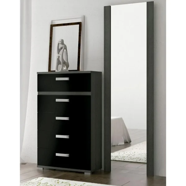 Pegane Ensemble Chambre à Coucher, Tête De Lit Avec LED + 2 Tables Chevets … nouvelle saison 4