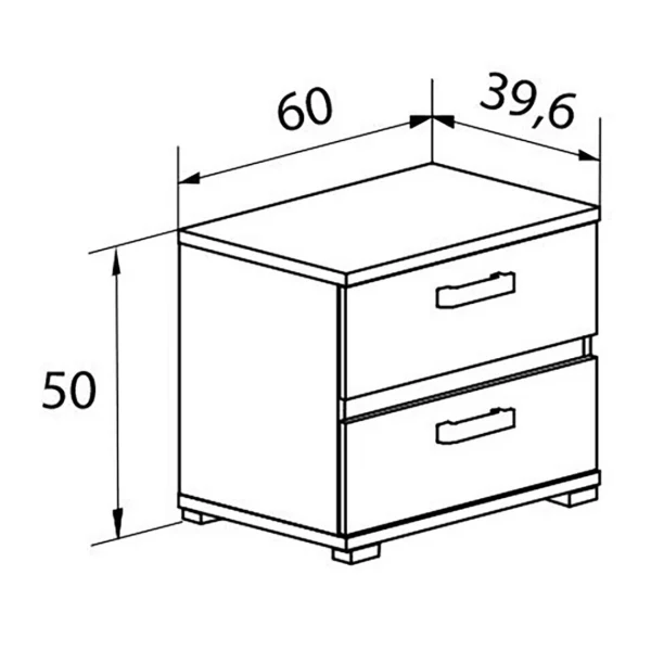Pegane Ensemble Chambre à Coucher, Tête De Lit Avec LED + 2 Tables Chevets … nouvelle saison 6