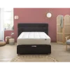 Ensemble Lit Coffre Epeda HERCULE 2 En 1 – Velours Gris Béton 140×190 Les achats en ligne 19