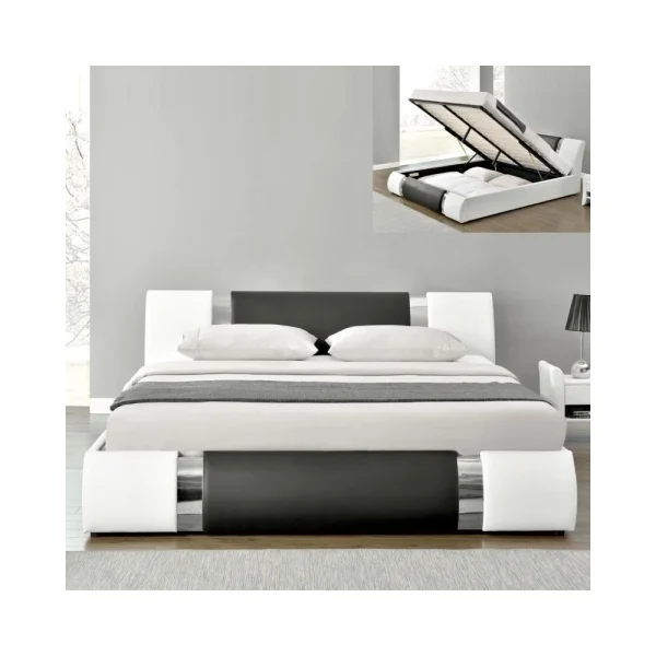Top ventes Meubler Design Lit Coffre Design ATLANTICs – 160×200 1