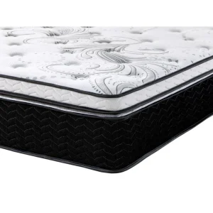Vente-unique Ensemble Sommier + Matelas Ressorts Ensachés Et Surmatelas Intégré … aux meilleurs prix 15