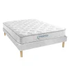 Vente-unique Ensemble Sommier + Matelas Ressorts Ensachés ép22cm SERENITE De DREA… magasin en ligne france 8