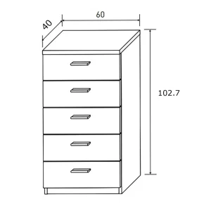 Livraison gratuite Pegane Ensemble Tête De Lit + 2 Tables Chevets + Chiffonnier Coloris Pin And… 11
