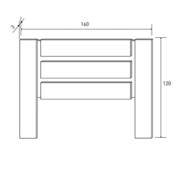 dernières Pegane Ensemble Tête De Lit + 2 Tables Chevets Coloris Pin Andersen, Pin Gri… 3