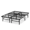 en solde Zinus EU-SBBK-14F Cadre De Lit Régulier Métal 140x190cm Noir 19