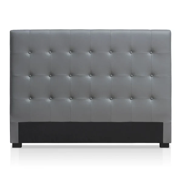 Authenticité garantie MENZZO Tête De Lit Luxor 160cm Gris 1