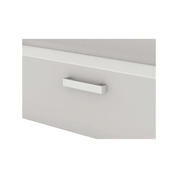 Marque Generique Lit Combiné En Bois Avec Lit Tiroir Et Rangements Couchage 90x200cm S… a Prix Discount 6