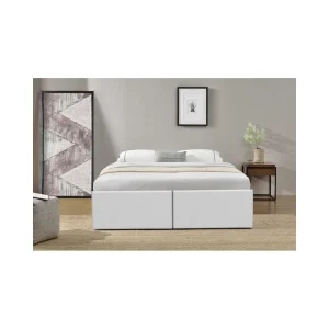 marques de renommée Fournier Decoration LAGERTHA LIT COFFRE P.U. BLANC 180X200 CM 2 TIROIRS 7