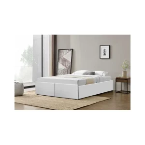 marques de renommée Fournier Decoration LAGERTHA LIT COFFRE P.U. BLANC 180X200 CM 2 TIROIRS 9