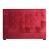 MENZZO Tête De Lit Luxor 160cm Velours Rouge excellent qulity 17
