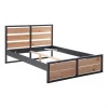 Time Lit 140×190 Cm ARTHUR Anthracite Et Pin Massif se précipiter pour acheter 14
