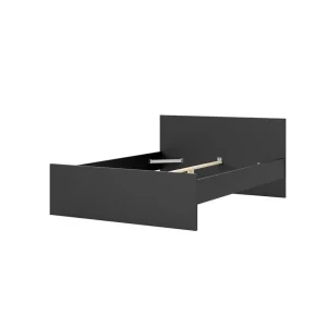 le grand escompte BUT Lit 140×190 Cm BEST LAK 2 Noir Mat 11