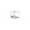 Vente-unique Lit à Baldaquin Avec Voilage 160 X 200 Cm – Bambou – Naturel – MALIND… remise en ligne 14