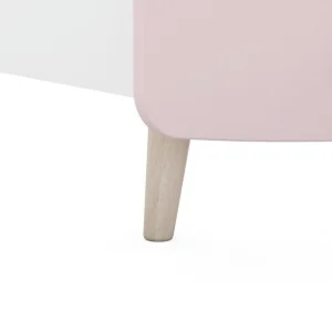 BUT Lit 90×190 Cm ETOILES 2 Gris, Rose Et Blanc Distributeur Officiel 13