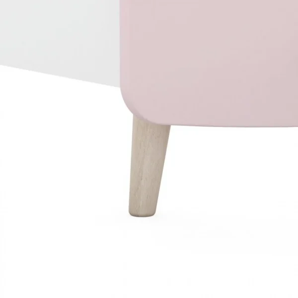 BUT Lit 90×190 Cm ETOILES 2 Gris, Rose Et Blanc Distributeur Officiel 5