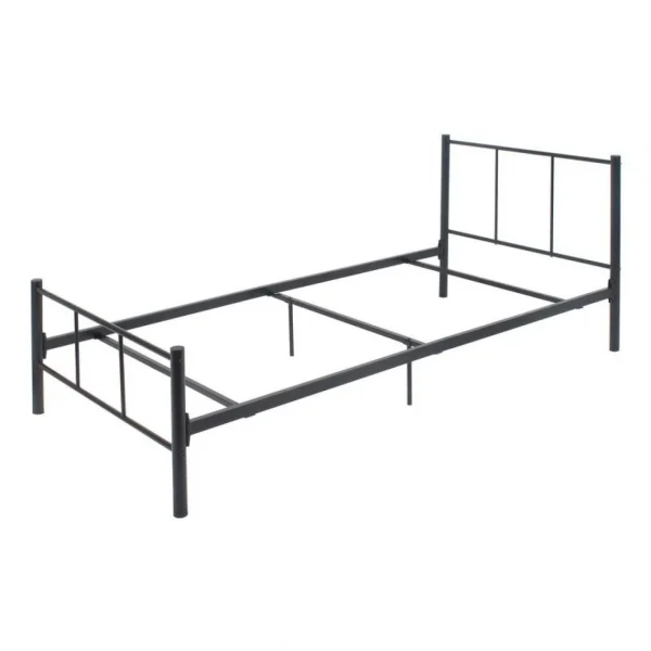 BUT Lit 90×190 Cm Urban Noir nouveau produit 5