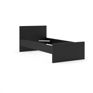 BUT Lit 90×190 Cm BEST LAK 2 Noir Mat en ligne 10