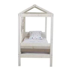 De Qualité BUT Lit Cabane 90×190 Cm SIA 2 Gris Et Blanc 11