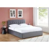 le grand escompte Baita Lit Coffre ANDRE Velours Gris Anthracite 160x200cm 7
