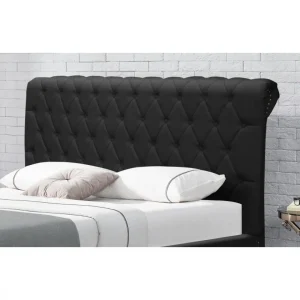Meubler Design Lit Design Avec Rangement Tiroirs Hyde – Pu Noir – 160×200 magasin 15