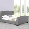 Meubler Design Lit Design Grande Tête De Lit Master – Gris – 140×190 boutiqued pas cher 11