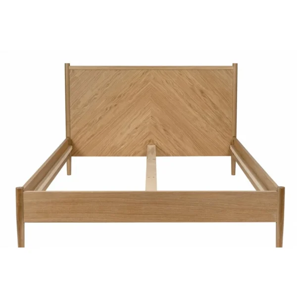 belle HELLIN Lit Double 140/180 X 200 En Chêne – FLAM 5