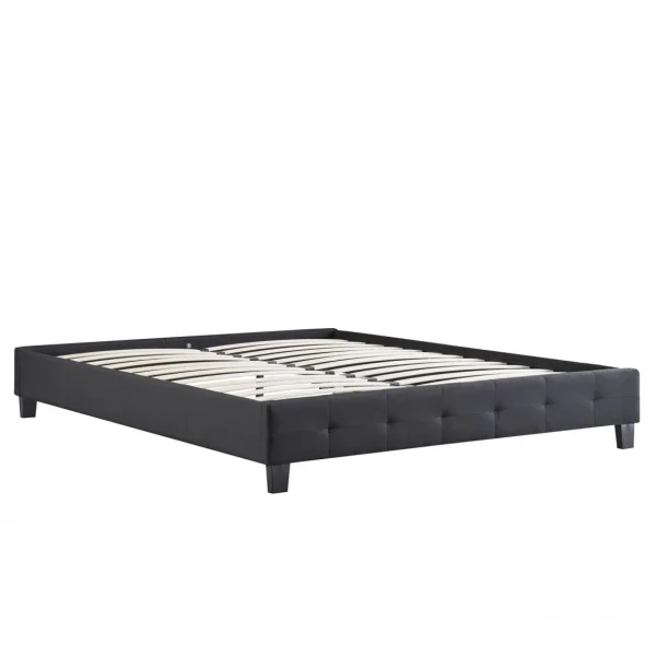 IDIMEX Lit Double Futon CORSE, 160 X 200 Cm, Avec Sommier, Revêtement En Tis… mode 4