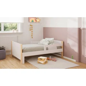 BUT Lit évolutif Avec Matelas WILLI Blanc Et Naturel beauté 9
